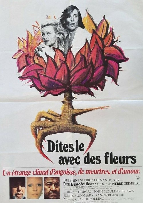 Affiche Dites-le avec des fleurs