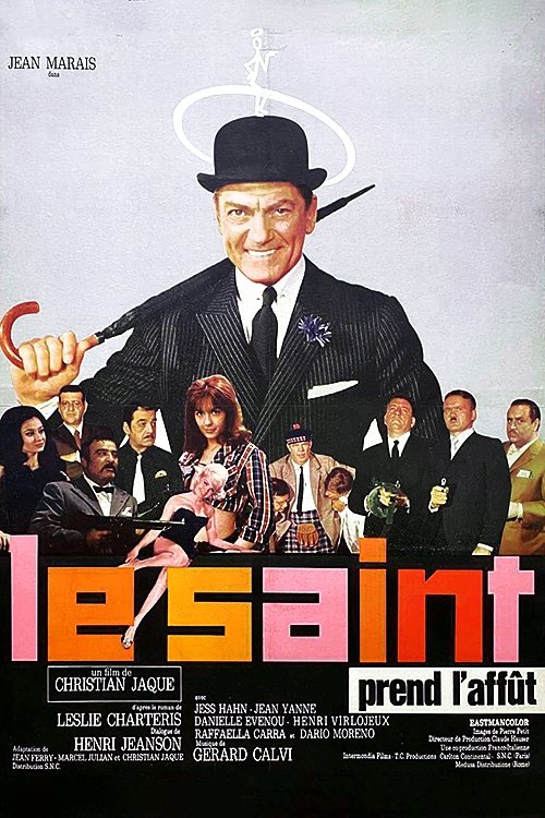 Affiche Le Saint prend l'affût