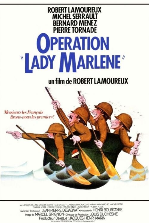 Affiche Opération Lady Marlène