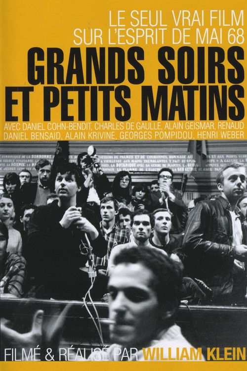 Affiche Grands soirs et petits matins