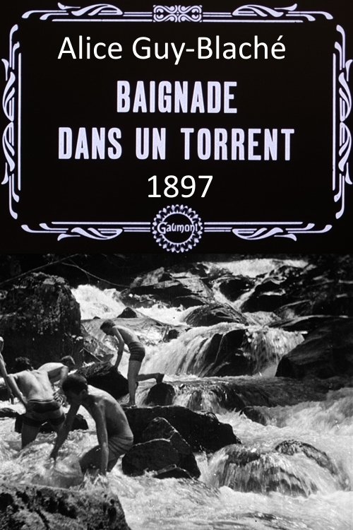 Affiche Baignade dans le torrent