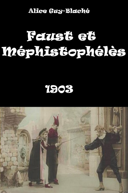 Affiche Faust et Méphistophélès