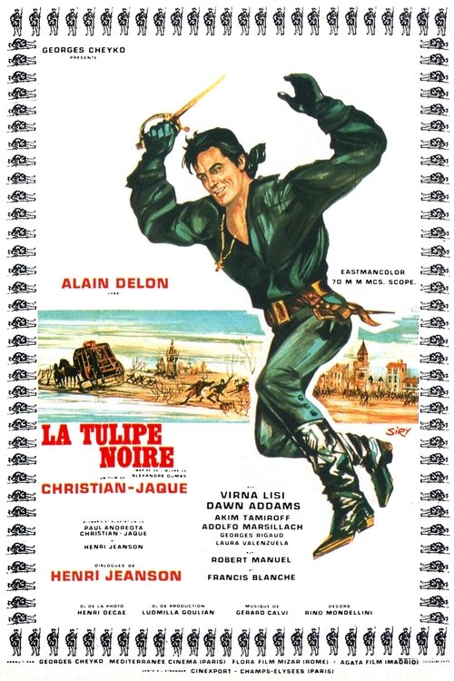 Affiche La Tulipe noire