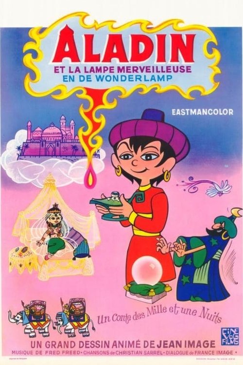 Affiche Aladin et la lampe merveilleuse