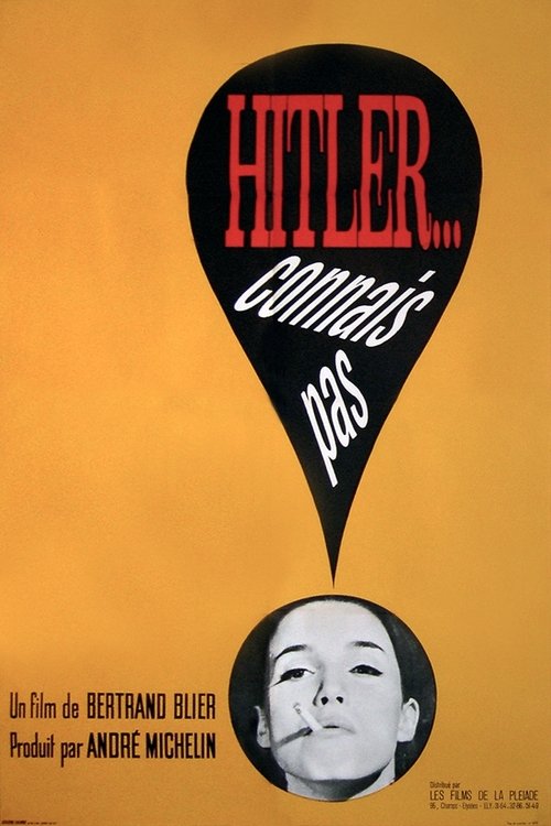 Affiche Hitler... connais pas