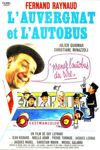 Affiche L'Auvergnat et l'Autobus