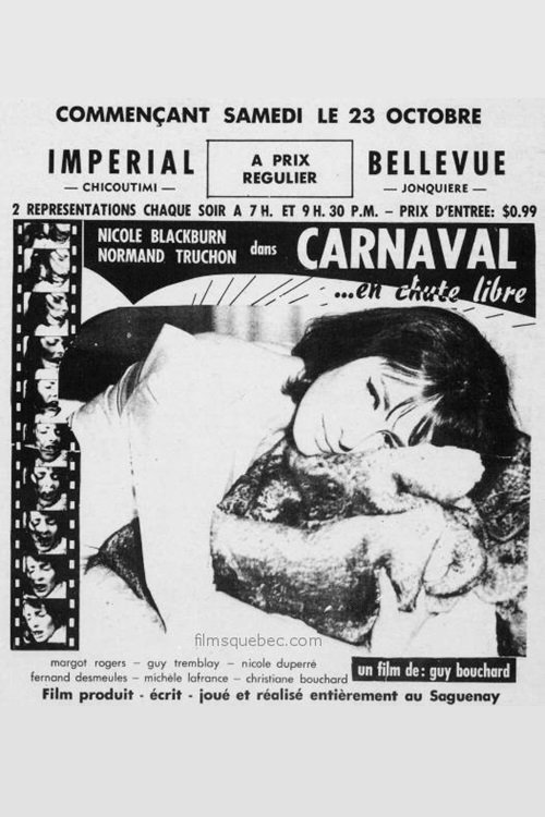 Affiche Carnaval en chute libre