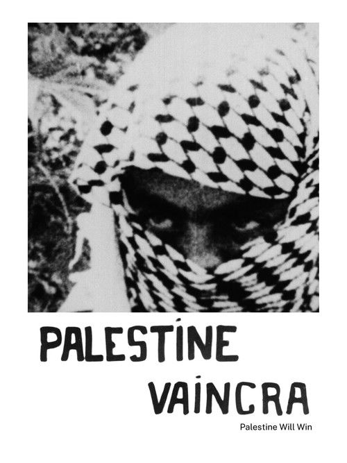 Affiche Palestine vaincra