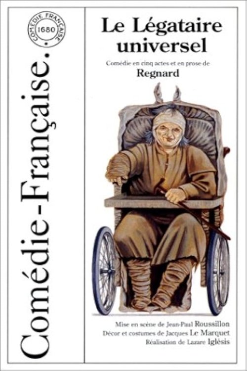 Affiche Le Légataire universel - Jean-Paul Roussillon