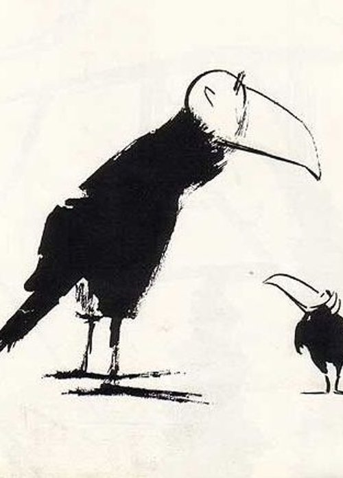 Affiche Les Oiseaux sont des cons