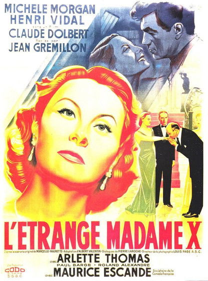 Affiche L'Étrange Madame X