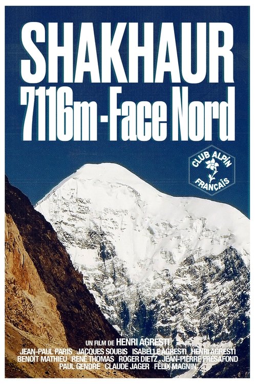 Affiche Shakhaur 7116m, Face Nord