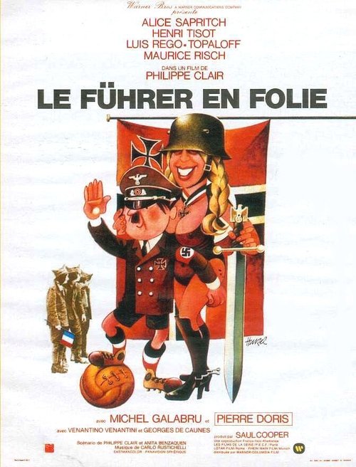 Affiche Le Führer en folie