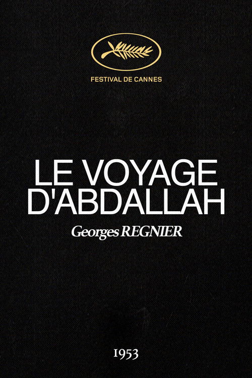 Affiche Le Voyage d'Abdallah