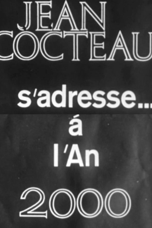 Affiche Jean Cocteau s'adresse... à l'an 2000