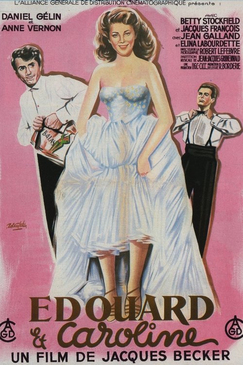 Affiche Édouard et Caroline