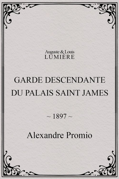 Affiche Garde descendante du Palais Saint James