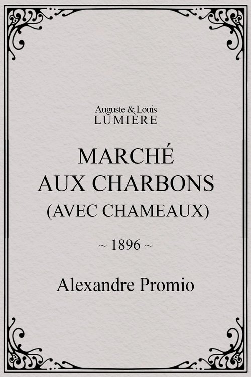 Affiche Marché aux charbons (avec chameaux)