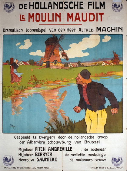 Affiche Le Moulin maudit