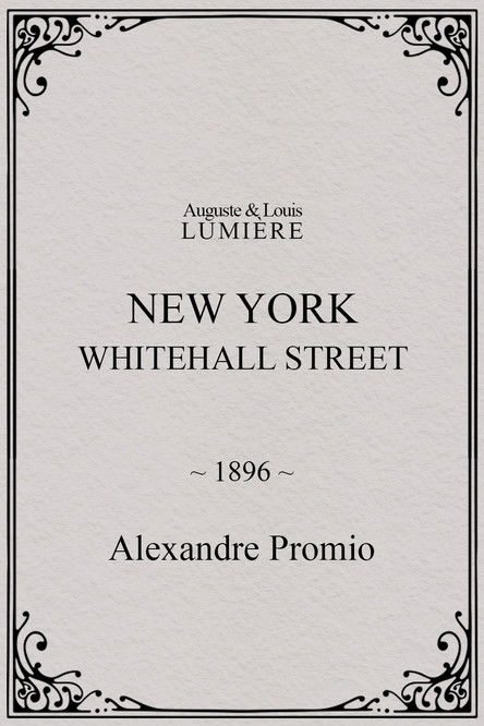 Affiche New York, Whitehall Street