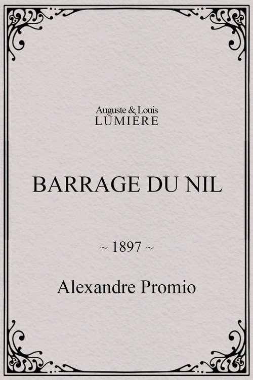 Affiche Barrage du Nil