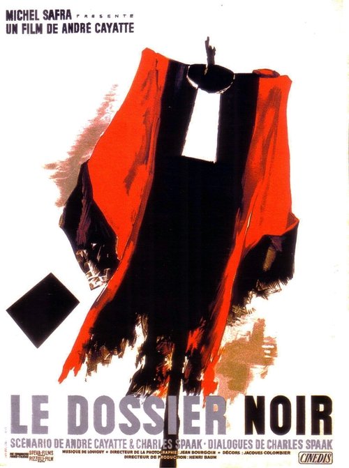 Affiche Le Dossier noir