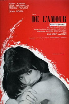 Affiche De l'amour