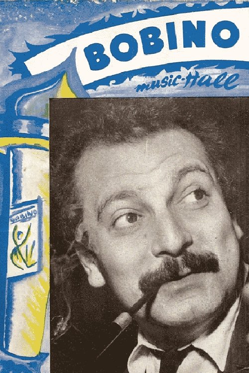 Affiche Georges Brassens - Live à Bobino