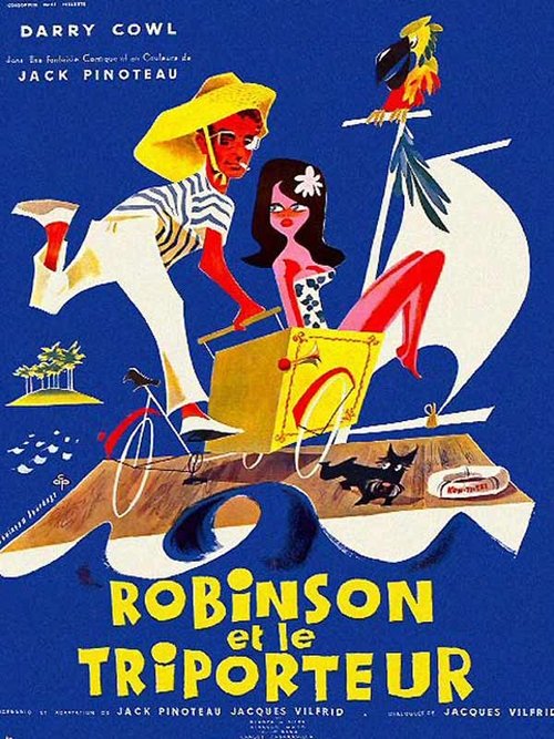Affiche Robinson et le triporteur