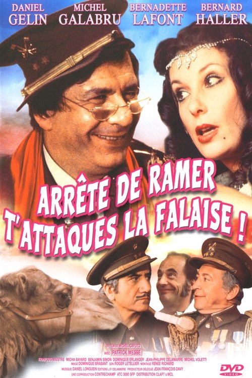 Affiche Arrête de ramer, t'attaques la falaise !