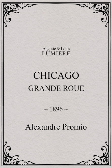 Affiche Chicago, Grande Roue