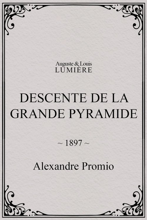 Affiche Descente de la Grande Pyramide