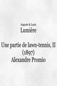 Affiche Une partie de lawn-tennis II