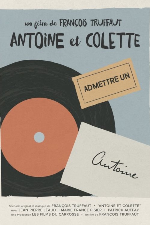 Affiche Antoine et Colette