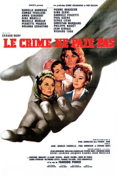 Affiche Le crime ne paie pas