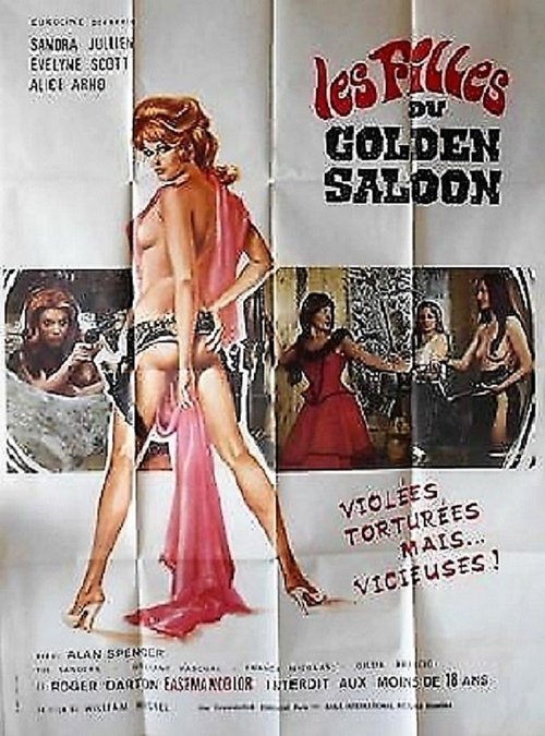 Affiche Les Filles du Golden Saloon