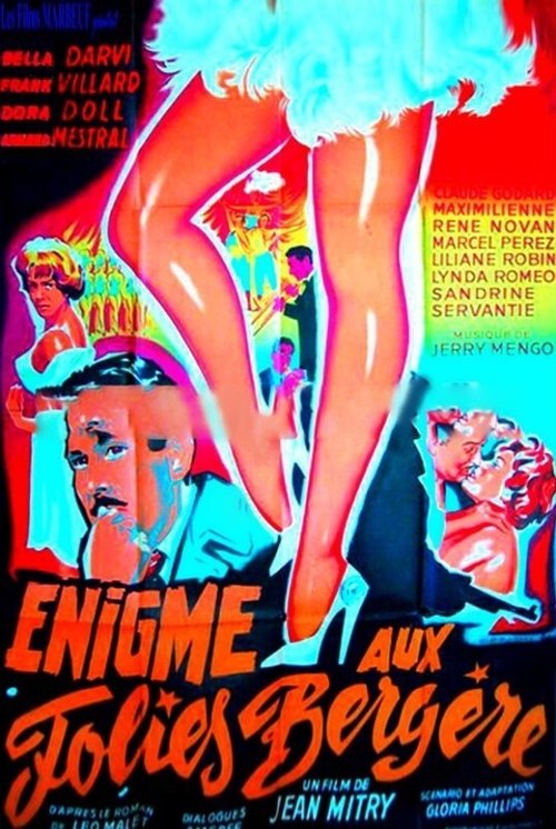 Affiche Énigme aux Folies-Bergère