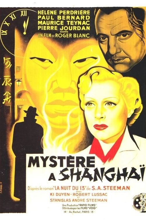 Affiche Mystère à Shanghai