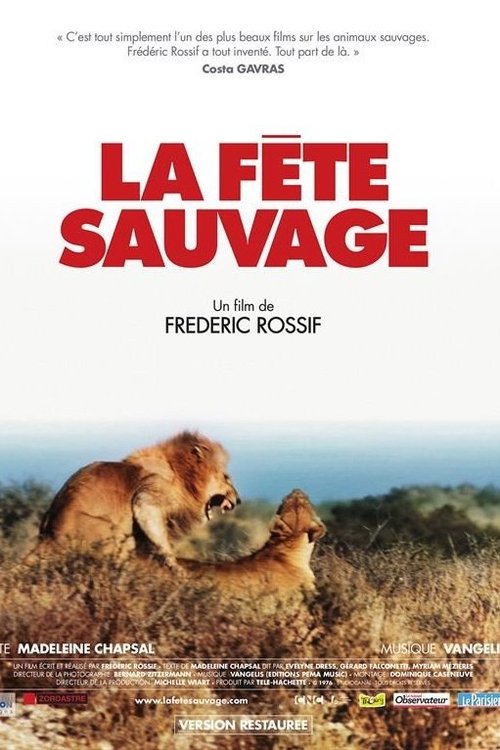 Affiche La fête sauvage