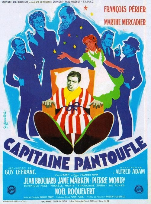 Affiche Capitaine Pantoufle