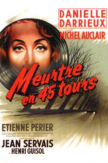 Affiche Meurtre en 45 tours