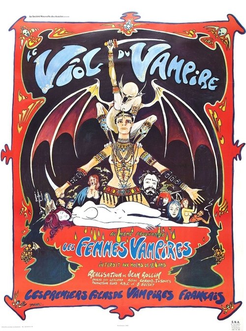 Affiche Le Viol du vampire