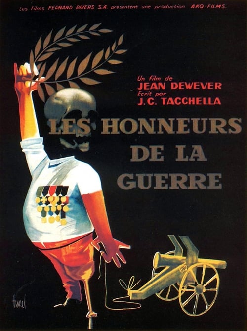 Affiche Les honneurs de la guerre