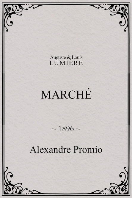Affiche Marché