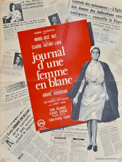 Affiche Journal d'une femme en blanc
