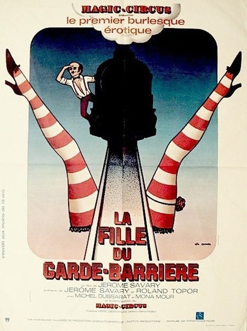 Affiche La Fille du garde-barrière