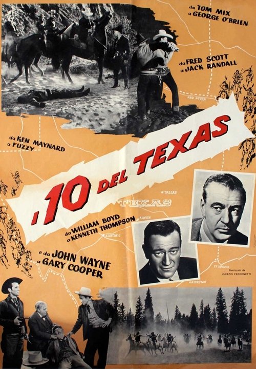 Affiche Dix du Texas