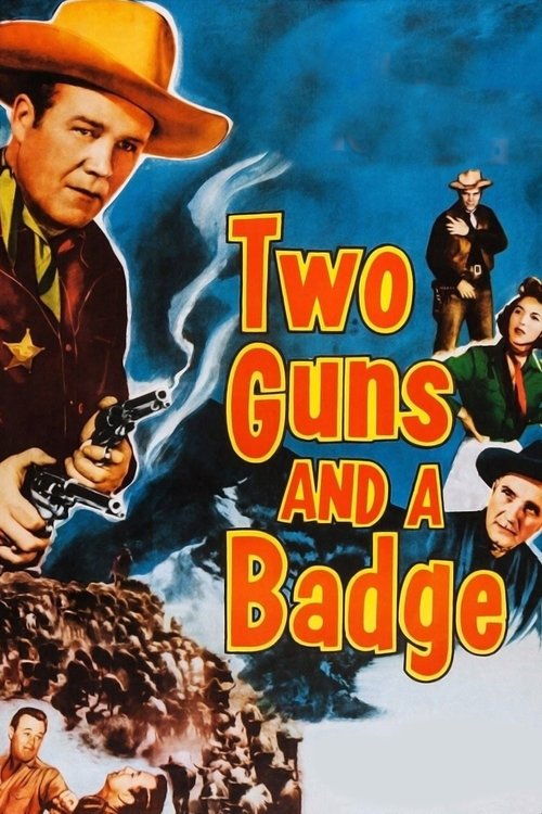 Affiche Two Guns and a Badge