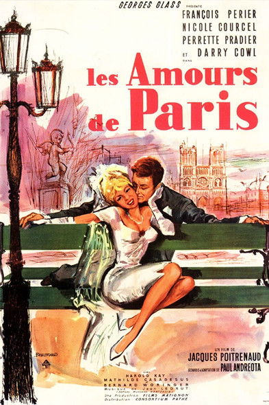 Affiche Les Amours de Paris
