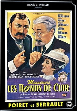Affiche Messieurs les ronds de cuir
